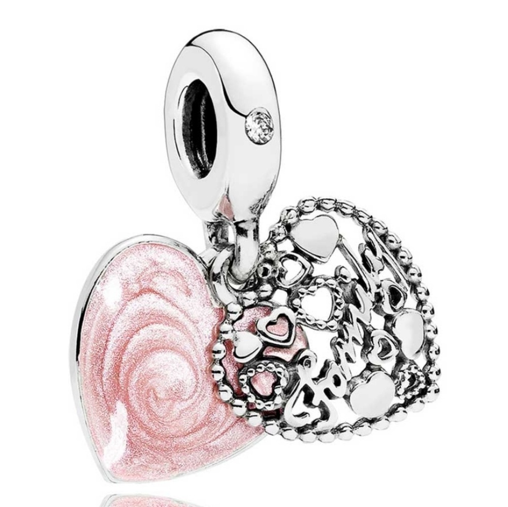 PANDORA Love Makes A Family Charm Dangle